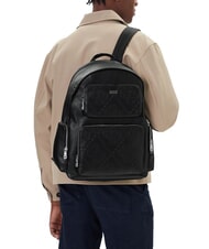 GUESS BOSTON Sac &agrave; dos pour ordinateur portable 15,6 pouces pour homme NOIR - Sacs &agrave; dos pour ordinateur portable - 5