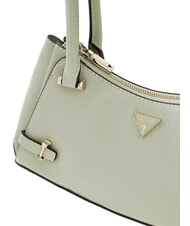GUESS ROSALBA Sac bandouli&egrave;re imprim&eacute; Saffiano sage - Sacs pour Femme - 3