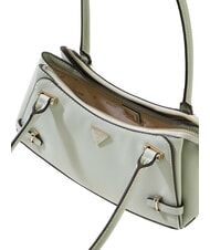 GUESS ROSALBA Sac bandouli&egrave;re imprim&eacute; Saffiano sage - Sacs pour Femme - 4