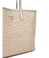 GUESS BRIGITTA Sac cabas en osier avec pochette coquille - Sacs pour Femme - 5