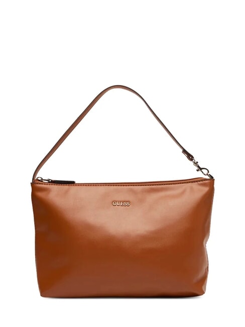 BRIGITTA Sac cabas en osier avec pochette COGNAC - Sacs pour Femme