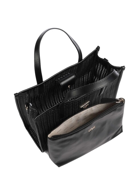 BRIGITTA Sac &agrave; main avec bandouli&egrave;re NOIR - Sacs pour Femme