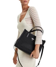 GUESS BRIGITTA Sac &agrave; main avec bandouli&egrave;re NOIR - Sacs pour Femme - 5