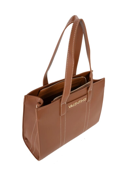 AURY RE Sac cabas port&eacute; &eacute;paule, avec bandouli&egrave;re cuir - Sacs pour Femme