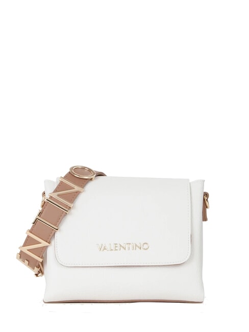 ALEXIA Mini sac bandouli&egrave;re blanc/cuir - Sacs pour Femme