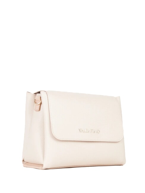 ALEXIA Sac avec logo en m&eacute;tal sur la bandouli&egrave;re &eacute;cru - Sacs pour Femme