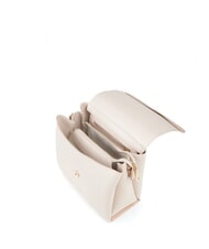 MARIO VALENTINO ALEXIA Sac avec logo en m&eacute;tal sur la bandouli&egrave;re &eacute;cru - Sacs pour Femme - 5