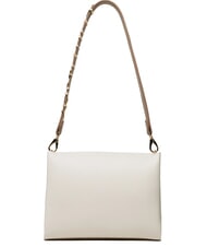 MARIO VALENTINO ALEXIA Sac avec logo en m&eacute;tal sur la bandouli&egrave;re blanc/cuir - Sacs pour Femme - 2