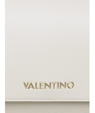 MARIO VALENTINO ALEXIA Sac avec logo en m&eacute;tal sur la bandouli&egrave;re blanc/cuir - Sacs pour Femme - 4