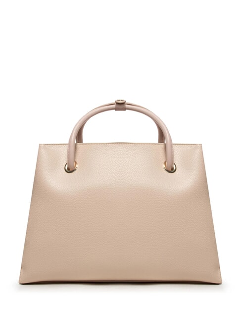 ALEXIA Sac &agrave; main avec bandouli&egrave;re logot&eacute;e &eacute;cru - Sacs pour Femme