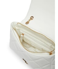 MARIO VALENTINO OCARINA Sac bandouli&egrave;re matelass&eacute; blanc - Sacs pour Femme - 4