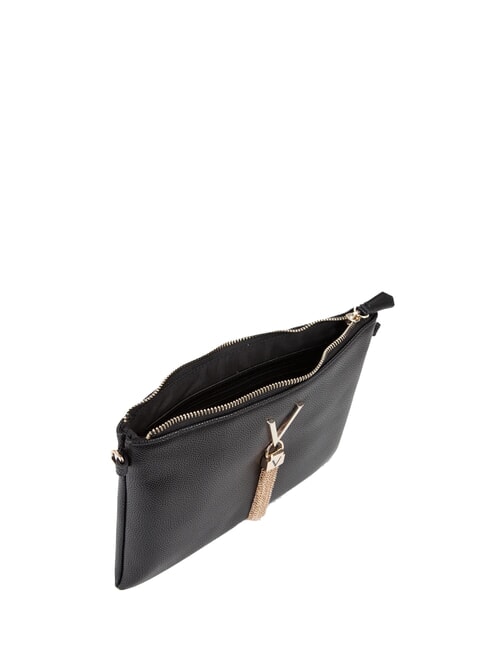 DIVINA Pochette avec bandouli&egrave;re noir/or - Sacs pour Femme