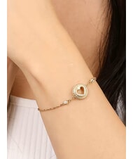 GUESS ROLLING HEARTS Bracelet avec c&oelig;ur or jaune - Bracelets - 2