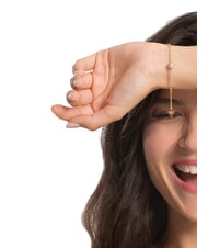 GUESS CALYPSO Bracelet avec sph&egrave;re et cristaux or jaune - Bracelets - 2