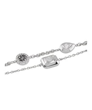 GUESS 4G LIGHT Bracelet &agrave; trois breloques ARGENT - Bracelets - 3