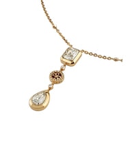 GUESS 4G LIGHT Collier avec pendentif et zirconias or jaune - Colliers - 3