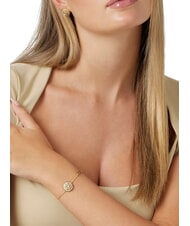 GUESS LA FLEUR Bracelet avec m&eacute;daillon de fleur or jaune - Bracelets - 2