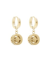 GUESS SOLITAIRE Boucles d'oreilles cr&eacute;oles pendantes or jaune - Boucles d'oreilles - 3