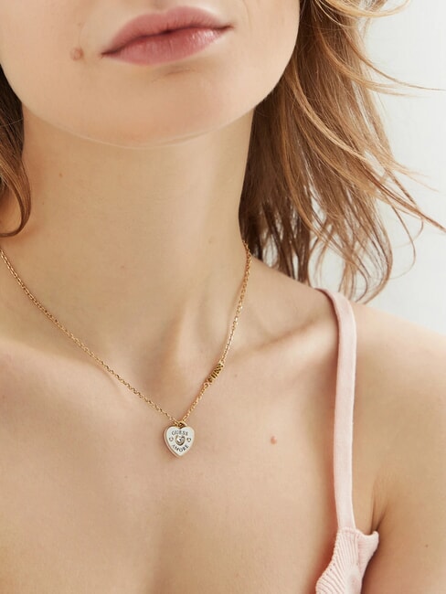 AMORE Collier pendentif c&oelig;ur or - Colliers