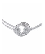 GUESS PERFECT Bracelet avec breloques circulaires entrelac&eacute;es ARGENT - Bracelets - 2