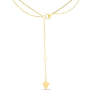GUESS 4G CRUSH Collier &agrave; double rang avec breloques or jaune - Colliers - 3