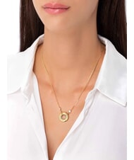 GUESS JUST Collier avec cercle logo or jaune - Colliers - 2