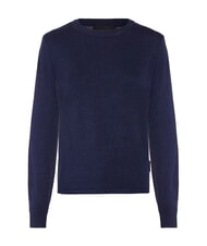 JOHN RICHMOND PARANA Cardigan ras du cou en lurex bleu - Chandails pour femmes - 3
