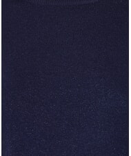 JOHN RICHMOND PARANA Cardigan ras du cou en lurex bleu - Chandails pour femmes - 4