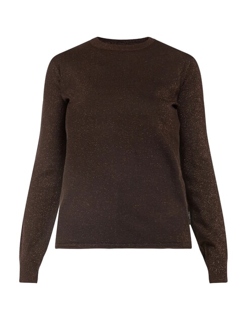 PARANA Cardigan ras du cou en lurex sombre - Chandails pour femmes