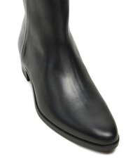 TOMMY HILFIGER TH  Bottines en cuir noir - Chaussures Femme - 4