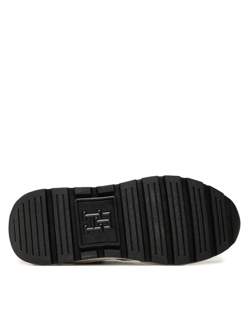 CHUNKY FASHION Baskets en cuir noir - Chaussures Femme