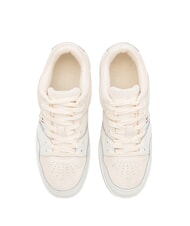 TOMMY HILFIGER SUEDE STRIPES BASKET baskets en cuir su&eacute;d&eacute; beige - Chaussures Femme - 3