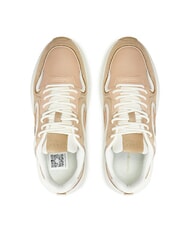 TOMMY HILFIGER CHUNKY FASHION Baskets en cuir rose - Chaussures Femme - 4