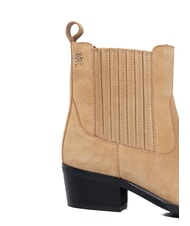 TOMMY HILFIGER TH SUEDE COWBOY bottines texanes en daim - Chaussures Femme