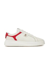 TOMMY HILFIGER POINTY COURT Baskets en cuir - Chaussures Femme