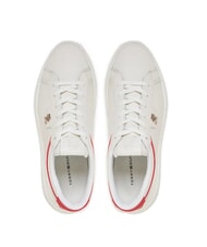 TOMMY HILFIGER POINTY COURT Baskets en cuir blanc - Chaussures Femme - 5