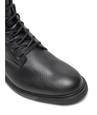 TOMMY HILFIGER HILFIGER OUTDOOR Bottines en cuir &agrave; col rembourr&eacute; noir - Chaussures Homme - 3