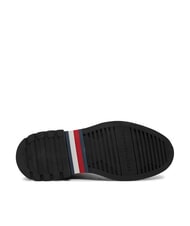 TOMMY HILFIGER HILFIGER COMFORT Bottines en cuir &agrave; lacets avec fermeture &eacute;clair noir - Chaussures Homme - 7