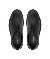TOMMY HILFIGER HILFIGER COMFORT Chaussure derby &agrave; lacets en cuir noir - Chaussures Homme - 4