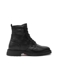TOMMY HILFIGER HILFIGER COMFORT Bottines en cuir &agrave; lacets avec fermeture &eacute;clair - Chaussures Homme