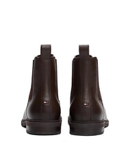 TOMMY HILFIGER FLEXIBLE HILFIGER Bottines en cuir pour hommes brun - Chaussures Homme - 4