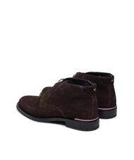TOMMY HILFIGER CORE RWB HILFIGER bottines en daim brun - Chaussures Homme - 5