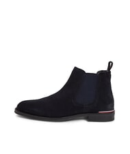 TOMMY HILFIGER CORE RWB HILFIGER bottines en daim bleu - Chaussures Homme - 4