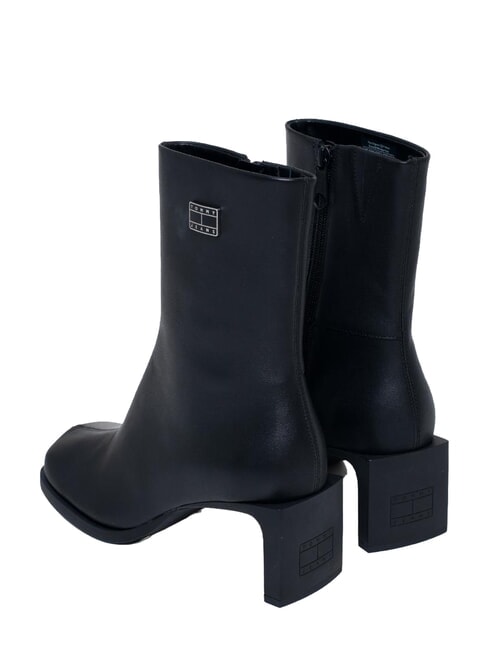 THE SOHO Bottines &agrave; bout carr&eacute; et talon noir - Chaussures Femme