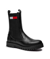 TOMMY HILFIGER TH JEANS bottines en cuir - Chaussures Femme