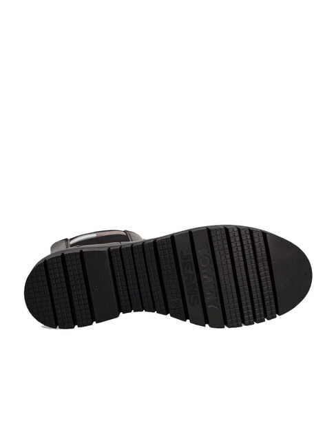 TH JEANS bottines en cuir brun - Chaussures Femme