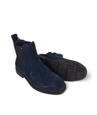 TOMMY HILFIGER FLEXIBLE HILFIGER bottines en daim bleu - Chaussures Homme - 4