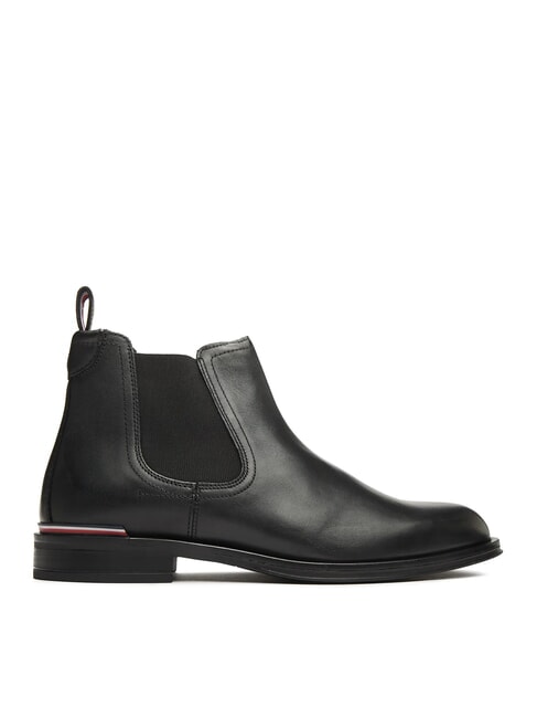 CORE RWB HILFIGER bottines en cuir noir - Chaussures Homme