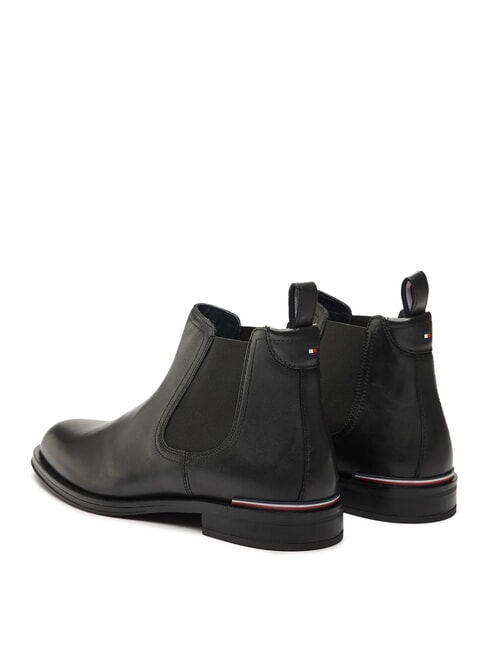 CORE RWB HILFIGER bottines en cuir noir - Chaussures Homme