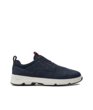 TOMMY HILFIGER HILFIGER NUBUCK MIX baskets en cuir nubuck - Chaussures Homme